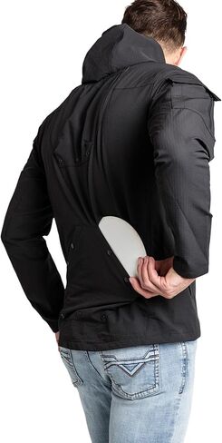 سترة Odin Disc Golf-صوف خفيف الوزن ، مقاوم للماء مع امتداد 4 اتجاهات ، سحابات YKK ، غطاء محرك-مثالي لفصل الربيع/الخريف in Saudi Arabia