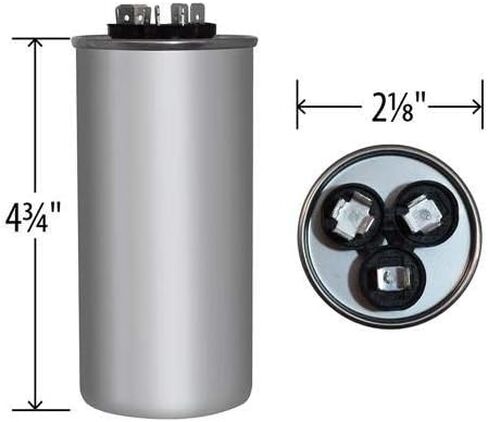 OEM Upgraded Replacement for Carrier Bryant Payne Round Capacitor 40/5 440 Volt HC98KA041 in Saudi Arabia