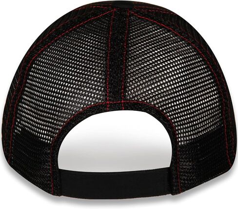 Ford Mustang 6 Panel Black Washed Mesh Hat/Cap with Adjustable Closure in Saudi Arabia