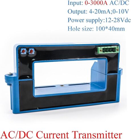 AC 0-1000A Split Core Hall Current Sensor Open Loop DC Current Transmitter Transducer(Ac,0-200A-12-28VDC-4-20MA) in Saudi Arabia