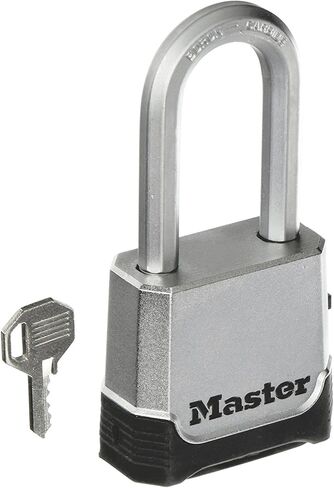 Master Lock M176XDLH 2 "Magnum Zinc Die-Cast Bodlock with 2" Stackle ؛ مزيج أو مفتاح in Kuwait
