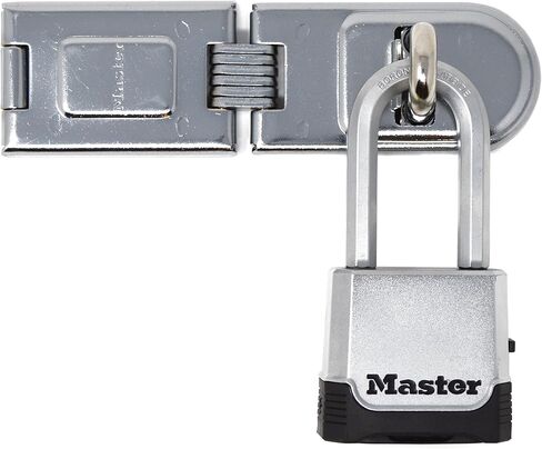 Master Lock M176XDLH 2 "Magnum Zinc Die-Cast Bodlock with 2" Stackle ؛ مزيج أو مفتاح in Kuwait