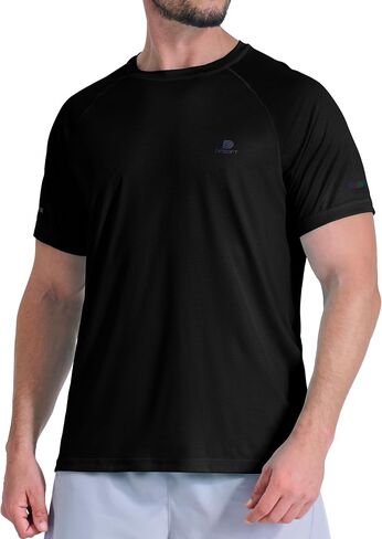 Men's Short Sleeve Workout Shirts Quick Dry Lightweight T-Shirts Gym Running Athletic Tshirt for Summer in Saudi Arabia