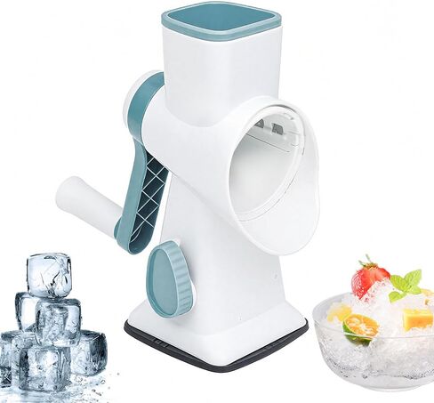 Hand Crank Crank Crusher Rotary Ice Scaver جميع مكعبات الثلج المليئة (نسخة ترقية) in Saudi Arabia