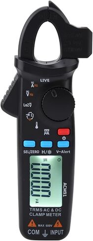 ACM91 Digital Clamp Meter ، 1MA AC DC TESTER LOW LOW TESTER ، TRUE RMS 6000 COUNTS METER مع حالة حمل ، للاختبار الكهربائي in Kuwait