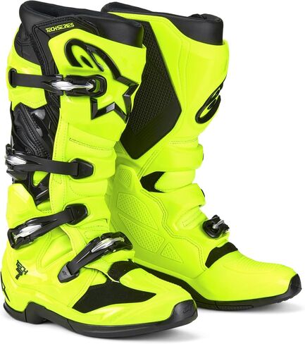 Alpinestars-Tech 7 Boots White/Black 13 (2012025-21-13) in Kuwait