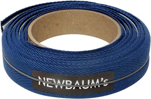 Newbaum's Cushioned Cutton Cotton Handbar Tape - أسود. مصنوعة في الولايات المتحدة الأمريكية (لفة 7 أقدام من 1.25 بوصة التفاف العري in Kuwait
