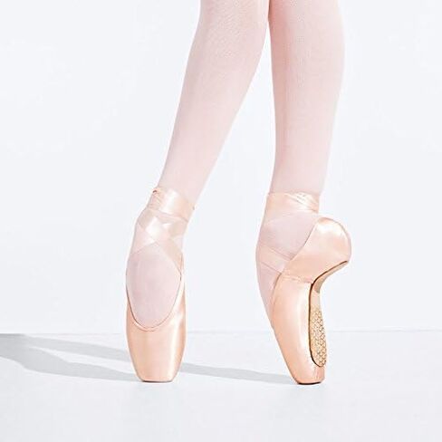 الوسائد لـ Pointes Solid Pointe Shoe مرنة - 3 ياردة - وردية عالمية in Kuwait