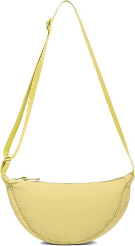 YIKOEE Crescent Bag for Women Men Small Sling Crossbody Bag with Half Moon Shape in Kuwait