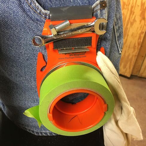 Collision Edge Tape Thing Caddy & Combo Kit - Magnetic Tape Holder for Fine Line, Duct, Frog Tape & More, 1.5 inch (38mm) Version in Saudi Arabia