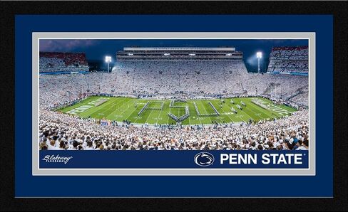 Penn State Football, Band - Panoramic Posters and Framed Pictures by Blakeway Panoramas in Kuwait