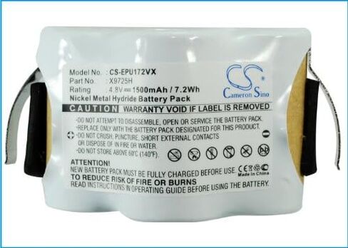 Cameron Sino Battery for Euro Pro Shark V1720 ، Shark V1725 ، Shark V1725H PN: Euro Pro X9725H 1500MAH / 7.20WH in Kuwait