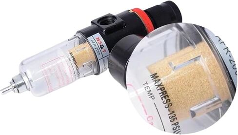 1pc Pneumatic Air Treatment Filter AFR2000 Adjustable Pressure Gauge 1/4" Pressure-Relief Valve in Saudi Arabia