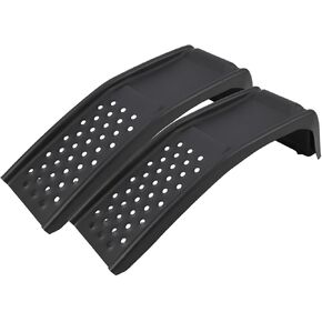 سعة 9 "رفع سيارة الصلب الصلب 8000 رطل ، 2000 رطل لكل منحدرات ، منحدرات الشاحنات الشاقة لإصلاح السيارات أو صيانة المركبات ، سلالم سيارة 2 حزمة ، أحمر in Kuwait