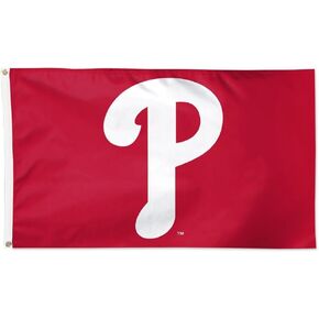 Philadelphia Phillies 3x5 Flag, Made by Wincraft, Indoor/Outdoor Use, Sewn Ends, Brass Grommets in Saudi Arabia
