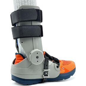 TayCo Over-the-Shoe RecoverX Ankle Brace, Alternative to Walking Boot and other AFOs, Adjustable External Ankle Support Brace, Unisex, Comfortable, Stable, Improve Gait and Balance (Large, Right) in Saudi Arabia