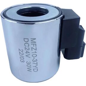 1pcs MFZ10-37YD Hydraulic Solenoid Valve Coil Inner Diameter 23mm Height 51mm with Plug Outer Diameter 45mm 30W DC12V DC24V(DC24V with Plug) in Saudi Arabia
