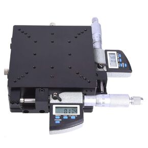 SEMXY120-AS DIGITAL MICLOTER XY المرحلة 120X120MM مرحلة ترجمة خطية بدقة مع دقة 0.002 مم والأسطوانة المتقاطعة لقياس الدقة in Kuwait