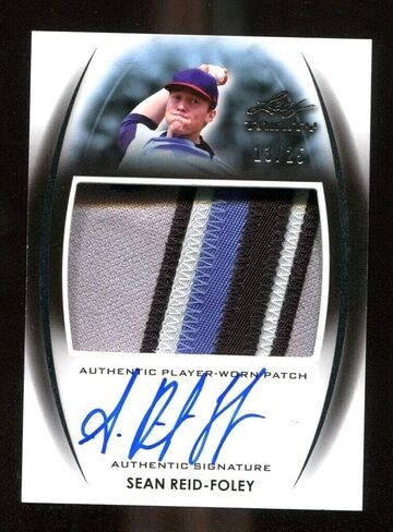 Sean Reid Foley 2014 Leaf Trinity #PA -SRF Auto Patch 13/25 Jays 47515 - MLB Motoprooged Baseball Cards in Saudi Arabia