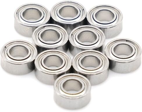 MR74ZZ 4 * 7 * 2.5mm Miniature MR74 ZZ MR74Z Ball Bearings L-740ZZ MR74-ZZ MR 074 ZZ 10Pcs(17mm) in Saudi Arabia