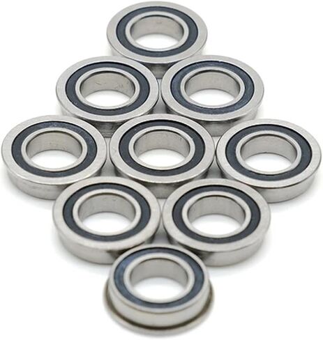 MF148 2RS Blue Sealed 8x14x4mm MF148RS BALLE BEARING PARTS 10PCS (10PF6800RS) in Saudi Arabia