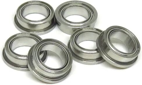 SFR133ZZ 2.38x4.762x2.38mm شفة مقاوم للصدأ هجينة محمل R133 FR133 SFR133C Z 10PCS (SFR133C-AZZ) in Saudi Arabia