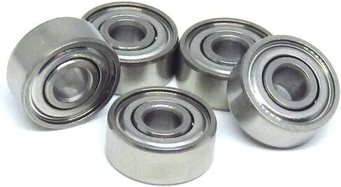 3.175x7.938x3.571mm SR2-5C ZZ Inch Stainless Steel Hybrid Ceramic Bearings R2 SR2-5 Z 1Pcs(SR168C-ZZ) in Saudi Arabia