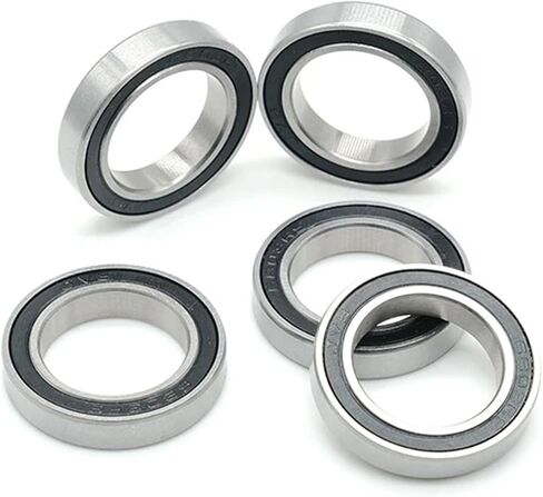 6802-2RS 15 * 24 * 5MM 6802RS Metric Thin Section Ball Ballings 6pcs in Saudi Arabia