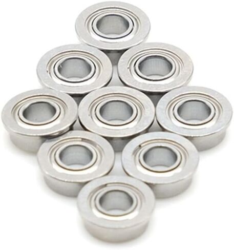 MF84ZZ Flange Bearing 4x8x3 Mm Miniature Flanged MF84 Z ZZ Ball Bearings 5PCS in Saudi Arabia