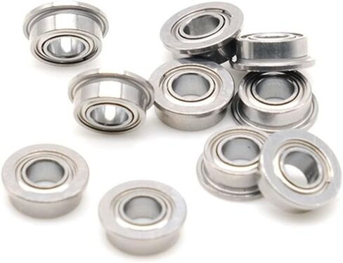 MF84ZZ Flange Bearing 4x8x3 Mm Miniature Flanged MF84 Z ZZ Ball Bearings 5PCS in Saudi Arabia