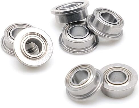 MF84ZZ Flange Bearing 4x8x3 Mm Miniature Flanged MF84 Z ZZ Ball Bearings 5PCS in Saudi Arabia