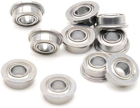 MF63ZZ 3x6x2.5 Mm Flange Bearings Deep Groove Ball Bearing MF63Z MF63 5Pcs in Saudi Arabia
