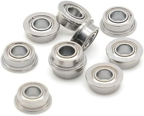 MF63ZZ 3x6x2.5 Mm Flange Bearings Deep Groove Ball Bearing MF63Z MF63 5Pcs in Saudi Arabia