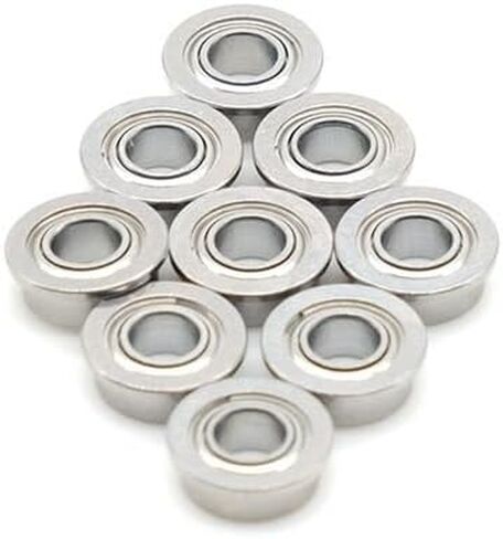 MF63ZZ 3x6x2.5 Mm Flange Bearings Deep Groove Ball Bearing MF63Z MF63 5Pcs in Saudi Arabia
