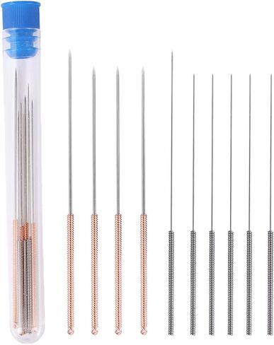 3D Printer Nozzle Cleaning Kit, 10 Sizes Stainless Steel Nozzle Cleaning Needles Essential 3D Printer Cleaner Tools Accessories for Unclogging & Maintenance in Saudi Arabia