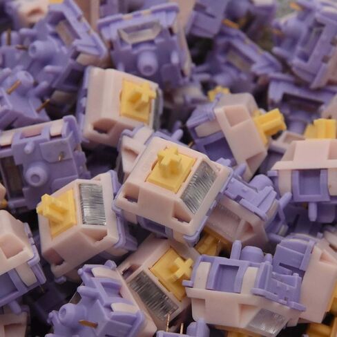 MMD Princess V4 Switch ، 5pin switch linear/accitile switch للوحة المفاتيح الميكانيكية المخصصة (اللمس 48G ، 70 ٪) in Kuwait