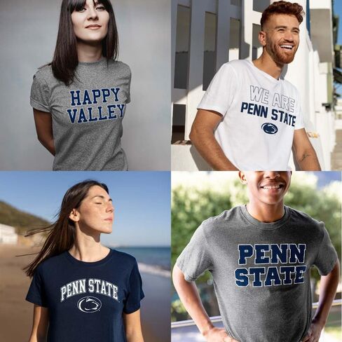 Penn State State رسميًا Lock Logo Ultra Soft Style T Shirt in Kuwait