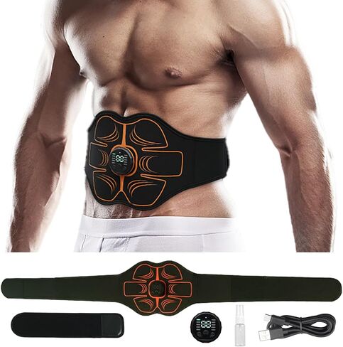 مدرب العضلات ، محفز ABS لمكتب Gym Office ، AB التحفيز الحبر العضلات للنساء والرجال الأسود in Kuwait