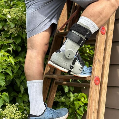 TayCo Over-the-Shoe RecoverX Ankle Brace, Alternative to Walking Boot and other AFOs, Adjustable External Ankle Support Brace, Unisex, Comfortable, Stable, Improve Gait and Balance (Large, Right) in Saudi Arabia