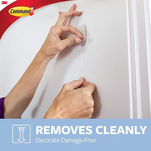 Command Small Hooks, Clear, 2-Hook, 6-Pack in Saudi Arabia
