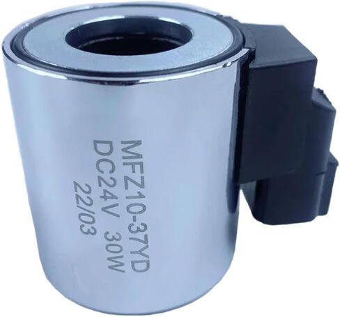 MFZ10-37YD Hydraulic Solenoid Valve Coil Inner Diameter 23mm Height 51mm with Plug Outer Diameter 45mm 30W DC12V DC24V(Dc24v with Plug) in Saudi Arabia