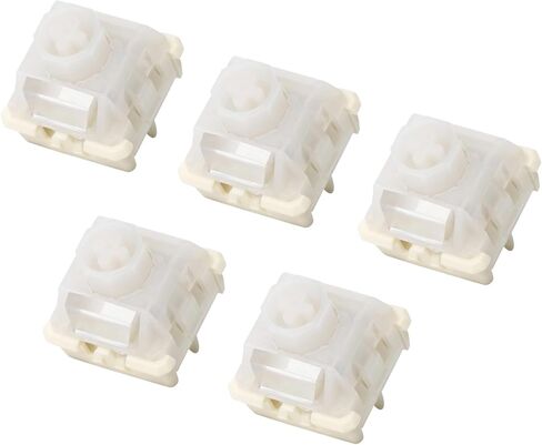 WS Flux HE Keyboard Switches, Pre-Lubed Magnetic Linear Switch Freely Setting Pre-Travel Hall Effect Key Switches for Magnetic Gaming Keyboard (5 Pcs) in Kuwait