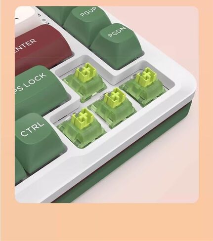 35 PCS Outemu Silent Peach V3 مفاتيح ، مفتاح ميكانيكي صامت ، 40 جرام مفاتيح لوحة مفاتيح صامتة خطي 40 جرام ، Outemu Honey Peach in Saudi Arabia