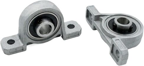 2pcs زنك سبيكة وسادة الحامل KP08 kp000 kp001 kp002 kp003 kp004 bore 8mm 10mm 15mm 15mm 17mm 20mm محامل صغيرة (Kp000 10mm) in Kuwait