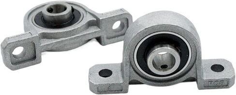 2pcs زنك سبيكة وسادة الحامل KP08 kp000 kp001 kp002 kp003 kp004 bore 8mm 10mm 15mm 15mm 17mm 20mm محامل صغيرة (Kp000 10mm) in Kuwait