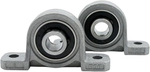 2pcs زنك سبيكة وسادة الحامل KP08 kp000 kp001 kp002 kp003 kp004 bore 8mm 10mm 15mm 15mm 17mm 20mm محامل صغيرة (Kp000 10mm) in Kuwait