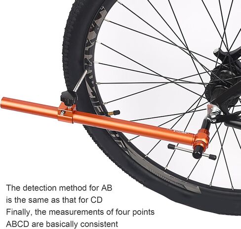 أداة قياس محاذاة شماعات دراجة Derailleur للدراجة ، وسبائك الألومنيوم محاذاة Derailleur Hanger رافعة التحكم المزدوجة ، وأداة تسوية الدراجات ، و Rike Shifter Brake Ravers ، Fenizontal Tool in Saudi Arabia