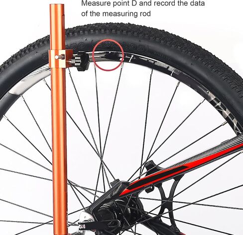 أداة قياس محاذاة شماعات دراجة Derailleur للدراجة ، وسبائك الألومنيوم محاذاة Derailleur Hanger رافعة التحكم المزدوجة ، وأداة تسوية الدراجات ، و Rike Shifter Brake Ravers ، Fenizontal Tool in Saudi Arabia
