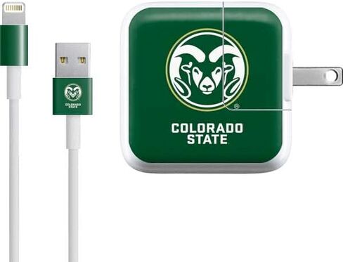 Skinit Decal Other Skin Compatible with iPad Charger (10W USB) - Officially Licensed College CSU Rams Logo Design in Saudi Arabia