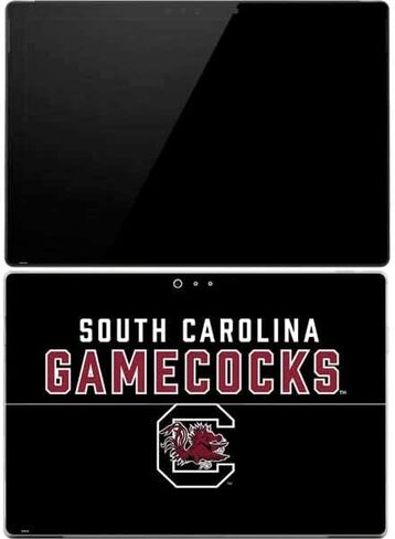 Skinit Decal Tablet Skin Compatible with Surface Pro 4 - Officially Licensed College South Carolina Gamecocks Black Design in Saudi Arabia